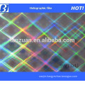 Holographic cold foil for tobacco wrapping